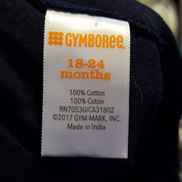 Gymboree boys 18-24 months blue shirt with turkey tie print design NWT Outlet - Picture 4 of 4